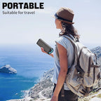 Vanzon Bluetooth Speakers V40 Portable Wireless Speaker V5.0 with 24W Loud Stereo Sound, TWS, 24H Playtime & IPX7 Waterproof, Suitable for Travel, Home&Outdoors
