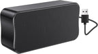 USB Small Computer Speaker Bar, USB Mini Computer Speakers, Laptop Speaker, Computer Speakers for Desktop PC, Plug and Play, Protable PC Sound Bar for Office Home School
