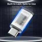 4 Pack Lightning to USB C Adapter for iPhone 15/16/16 Pro Max/Plus Samsung S24 Support Charging & Data Transfer,Type C Charger Connector Cable-NOT Support Audio/OTG/Headphone/Earbud/Apple -Pencil