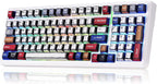 x Aula F99 Wireless Gaming Keyboard, Bluetooth Mechanical Keyboard Hot Swappable Custom Creamy Computer Keyboards, RGB Backlit, Tri-Mode BT5.0/2.4GHz/USB-C, Gasket Structure, Pre-lubed Linear Switches