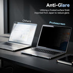 360° Laptop Privacy Screen 16 Inch for 16:10 Computer, 16" Monitor 4 Way Privacy Anti Glare Protector Blue Light Filter Shield Film Compatible with Lenovo/Hp/Dell/Acer/Asus/Thinkpad/Envy/Toshiba