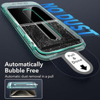 ESR 3 Pack for iPhone 15 Pro Screen Protector, [9H Hardness] [Military Grade Shatterproof] Full Coverage Tempered Glass Film with Flawless Fit Tray, HD Clear, Scratch Resistant