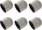 MECCANIXITY 6pcs 6.5mm Stylus Pen Fine Tips Conductive Fiber Capacitive Touch Screen Pens Tip Universal Replacement