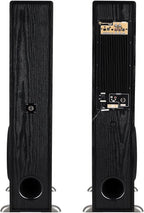 Rockville TM80B Powered Home Theater Tower Speaker System, Black, 800W, 8" Subwoofers, Bluetooth, USB/SD Playback, FM Radio, Remote Control, Karaoke Ready, Perfect for Home Entertainment