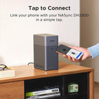 UGREEN NASync DH2300 2-Bay Desktop NAS, Support Capacity 60TB (Diskless), Remote Access, AI Photo Album, Beginner Friendly System, 4GB LPDDR4X RAM,1GbE, 4K HDMI, Network Attached Storage(Diskless)