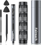 65-IN-1 Mini Electric Screwdriver Cordless, Precision Screwdriver Magnetic Bits Set with Case, 3 Torques Settings, LED lights, Portable Repair Tool Kit for Electronics Phone Watch