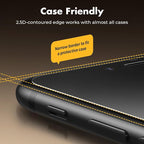 UNBREAKcable Shatterproof Tempered Glass Screen Protector for iPhone SE 2022/SE 2020, iPhone 8/7 [3-Pack] [99.99% HD Clear] [Easy Installation Frame] [9H Hardness][Bubble Free] for Apple 4.7''