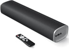 MZEIBO TV Sound Bar, Sound Bars for Smart TV Bluetooth 5.0 Soundbar 50W 17Inch Soundbars with ARC/Optical/AUX Connection Surround for Home Theater Audio