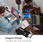 Gigastone Z30 64GB USB3.0 Flash Drive, Capless Retractable Design Pen Drive, Carbon Fiber Style, Reliable Performance & Durable