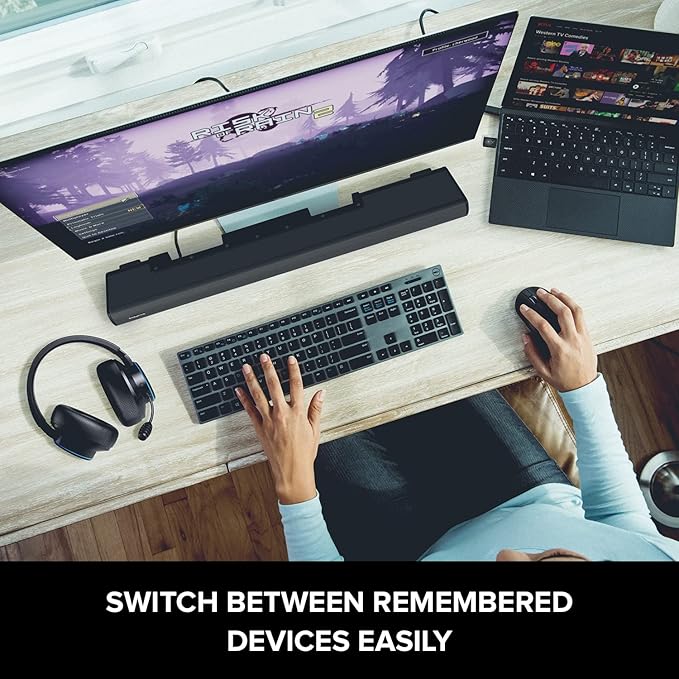 Creative BT-W5 Smart Bluetooth 5.3 Audio Transmitter with aptX Adaptive, High-Resolution 24-bit / 96 kHz Audio, Device-Switching Function, Works with PC/Mac/Gaming Consoles