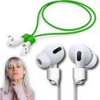 Ultra Strong Magnetic Airpod Pro Strap Anti-Lost Cord Sports Lanyard Compatible with Airpods 3rd 2nd Generation Pro 3 2 1 (Green)