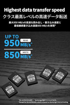 Nextorage Japan CFexpress Type A Card NX-A1PRO 640GB VPG 400 Urtla Fast Read 950MB/s Write 950MB/s