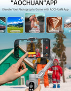 Gimbal Stabilizer for Smartphone, 3-Axis Portable iPhone Gimbal w/OLED Display for iPhone/Andriod, Phone Gimbal with Face/Object Tracking for Tiktok YouTube Vlog-Smart X Pro Gray