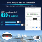 STEAMEMO 16 Port Gigabit PoE Switch, Smart Managed Gigabit Ethernet Switch, 16 PoE+ Ports@240W, Plug and Play, Vlan, Fanless, Desktop or Rackmount, Overload Protection w/ Port