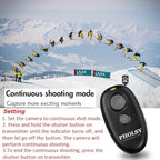 PHOLSY Wireless Shutter Release Remote Control for Sony a1, a9, 9M2, a7M4, a7M3, a7RM2, a7RM3, a7RM4, a3500, a6600, a6500, a6400, a6100, RX100M4, RX100M6, RX100M7, RX10M4, HX99, a68, a77, a350
