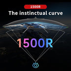 KTC 24 inch 1500R Curved Gaming Monitor 165Hz 1ms FHD 1080p VA Tilt Adaptive Sync HDR 110% sRGB DP/HDMI,VESA for Gaming Home Office Business PS5 PC Monitors