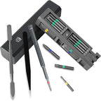BES 31 in 1 Precision Screwdriver Set,Magnetic Screwdriver Bits,Precision Screwdriver Kit Repair Tools For Iphone, Tablet, Xbox, Ps4, Watch, Eyeglass Repair Tool Kit