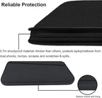 15 Inch Laptop Sleeve, Durable Computer Carrying Bag Protective Case Cover Briefcase Handbag with Front Pocket, Slim Laptop Case Cover for 15.4 Inch HP, Dell, Lenovo, Asus, Notebook, Black