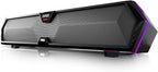 Edifier MG300 Computer Sound Bar: Loud Speakers with Deep Bass - Switch RGB Built-in Microphone for Gaming Speakers Wireless Bluetooth 5.3 & USB Adapter PC Sound Bar for Desktop