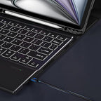 Sahara - Navigate Series Keyboard Case with Track Pad for iPad Air 11" (M2 2024/M3 2025), Black, (TB00425)