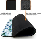 Mouse Pad, Cute Aesthetics Mandala Pattern Mouse Pads for Desk, 9.5" x 7.9" Non-Slip Rubber Base Computer Mousepad with Women, Portable Square Design for Wireless Mouse and Pad Laptop Office & Travel