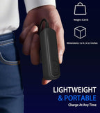 Battery Pack for Meta/Oculus Quest 3S/3/2,5000mAh Battery VR Charger, Extend 2-4 Hours Playtime, Lightweight Fast Charging VR Headset Safe Power Bank for Meta Quest 3S/3/2 Accessories
