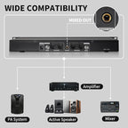 4 Channel Wireless Microphone System UHF 2 Cordless Handheld Mics and 2 Lavalier Headset Mics for Karaoke Church Speaking Conference Meeting Party, 4x25 Adjustable Frequency (2 Handheld + 2 Bodypack)