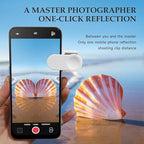 Mirror Effect Lens - Capture Stunning Reflections Instantly, Smartphone Camera Mirror Reflection Clip Kit, Adjustable Angle Mobile Phone Camera Mirror Clip for Outdoor Travel Photography (2Set-Mix)