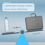 ZINZ Laptop Case Computer Sleeve Briefcase with Multi-pockets for 11.6 12.9 13 13.3 14 15 15.6 16 inch Notebooks