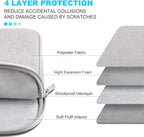 Lacdo 16 Inch Laptop Sleeve Case for 16 Inch HP Lenovo ASUS Acer Dell Laptop/HP Pavilion Envy 16 / Lenovo ThinkPad IdeaPad 16 / Acer Swift 16 / ASUS Vivobook 16 / Dell Inspiron 16 Computer Bag, Gray