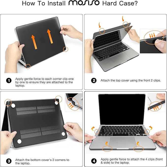 MOSISO Compatible with MacBook Air 13 inch Case 2025 2024 2023 2022 M4 A3240 M3 A3113 M2 A2681, Lush Floral Hard Shell&Keyboard Cover&Screen Protector for MacBook Air 13.6 inch Case, Blue