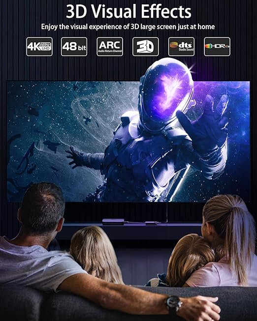 LEADSTAR HDMI Cable 4K 3 ft / 1m, High Speed HDMI 2.0 Cord Braided | 4K@60Hz, Ultra HD, 2160p, ARC, HDR, 3D, HDCP 2.2 | for Xbox, PS5, TV, Laptop, Monitor