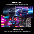 KTC 27-inch OLED Gaming Monitor | QHD 2560x1440P | 240Hz 0.03ms GTG | 1.5M:1 Contrast Ratio | DisplayHDR True Black 400 | 65W USB Type-C | Dual Speakers | Comes with Type-C, HDMI & DP Cables Included