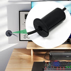 6pc Starlink Cable Grommet 3/4" Silicone Waterproof Wall Hole Pass Through Split Cable Bushings for TV Wire Ethernet Cord, Starlink Cable Routing Kit Accessories,38mm/1.5"Ht, Black