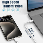 iPhone 16/15 Charger Fast Charging, 2Pack 10FT Long USB C to C Apple Fast Charging Cable Cord with 20W PD USB C Fast Charger Block for iPhone 16/15/15 Pro/15 Pro Max/15 Plus, iPad 12.9/11/10.9/Air 5/4