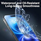 SMARTDEVIL 2 Pack Screen Protector for iPhone 16 (6.1 Inch) Tempered Glass, HD Clear Film, Easy Installation, Dust-Free & Bubble-Free