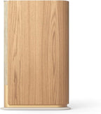 Bang & Olufsen Beosound Emerge Bookshelf Wi-Fi Speaker, Gold Tone/Light Oak