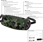 Portable Bluetooth Speaker 80W RMS,120W Peak Loud Subwoofer Wireless Stereo with HD Sound,8H Playtime IPX7 Waterproof for Party cmaping Beach (CAMO-80W RMS/120W Peak)
