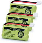 GEILIENERGY BT18433 BT28433 BT184342 BT284342 BT183348 BT283348 BT-1011 Replacement Battery Compatible for Phone CS6209 CS6219 CS6229 DS6151 89-1330-01-00 CPH-515D(Pack of 3)