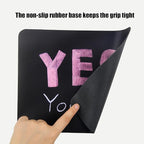 Mouse Pad, Gaming Mouse Pad, Non-Slip Rubber Base Mouse Mat with Designs for Laptop, Computer & Office, 9.5 x 7.9 x 0.12 inches (Yes You Can)