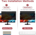 2 Pack 21.5 Inch Privacy Screen for Computer Monitor, Eye Protection Anti Glare Computer Screen Cover, Removable Anti-Scratch Computer Screen Privacy Shield for 21.5'' 16:9 Aspect Ratio Monitors