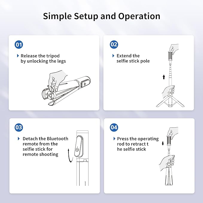 ATUMTEK Selfie Stick Tripod, Extendable 3 in 1 Aluminum Bluetooth Selfie Stick with Wireless Remote and Tripod Stand for iPhone 16/15/14/13/12/11/11 Pro/XS Max/XS/XR/X/8/7, Samsung Smartphones, Red