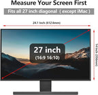 RedANGEL Anti Blue Light Screen Protector for 27 Inches Computer Monitor Hanging Type Blue Light Blocking Filter Anti Scratch Eye Protection Shield for Desktop Computer (BL HT 27 Inches)