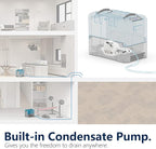 ALORAIR Commercial Dehumidifier with Pump, Up to 180 PPD (Saturation), 85 PPD at AHAM, 5 Years Limited Warranty, LGR Industrial Dehumidifier for Flood Repair, Crawlspace and Basement Drying