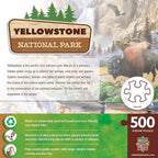 MasterPieces 500 Pieces Jigsaw Puzzle for Adults, Family, Or Youth - Yellowstone National Park - 15"x21"