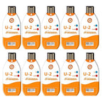Frigga 10pcs USB Temperature Data Logger Single Use Temperature Recorder 100 Days High Accuracy Thermometer Monitor 14400 Points with PDF CSV Report,U2