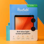 Ocushield Anti Blue Light Tempered Glass Screen Protector for iPad Air, iPad Pro 9.7' - Blue Light Filter