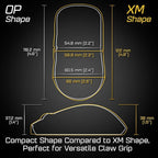 ENDGAME GEAR OP1 8k Wired Gaming Mouse - 8000Hz Polling, PixArt PAW3395 Sensor, Kailh GX Switches, White
