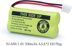 BT18433 BT28433 BT-8300 BATT-6010 Rechargeable Battery BT184342 BT284342 BT1011 BT1018 BT1022 BT1031 89-1326-00-00/89-1330-01-00/CPH-515D 2.4V(Pack of 4)
