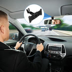 DOITOOL Rear View Mirror Back Plate Panel Dash Cam Mirror Mounting Bracket Arm Car Rear View Camera Install Kit for 5.5" - 12" Car SUV Dash Cams (Mounting Hole Diameter: 1.18inch